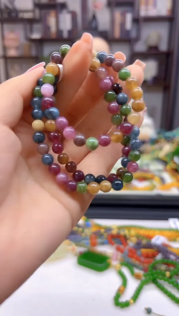 【闪购商品】碧玺手链未镶嵌多圈S228