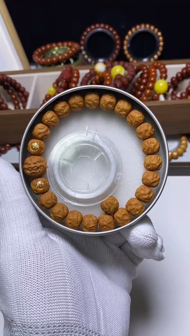 猴头核桃手串双标恶僧观山无相尺寸10-11全品-6号