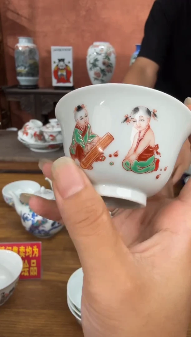 吴义松陶盟手绘陶瓷编码：