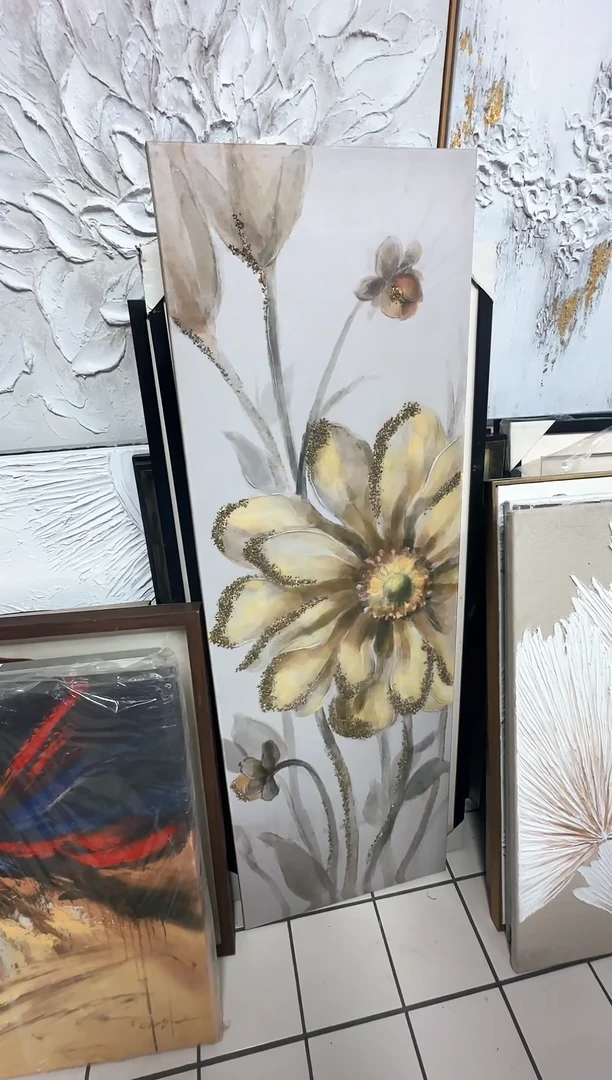 168现代装饰画油画50cm*150cm