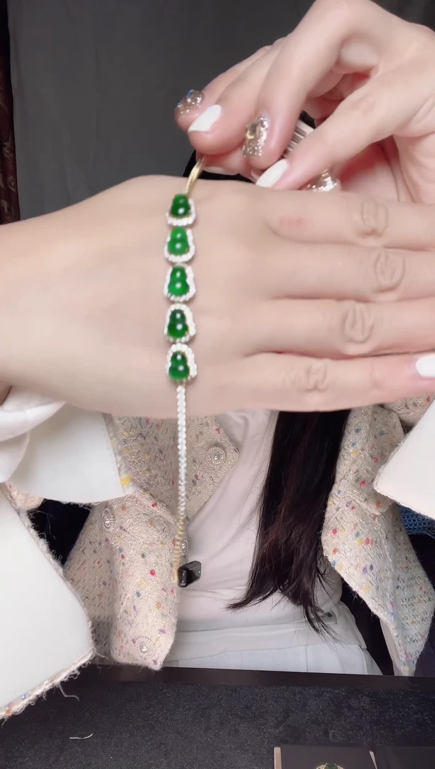 未镶嵌手链翡翠【张小狮专属浮力】手链