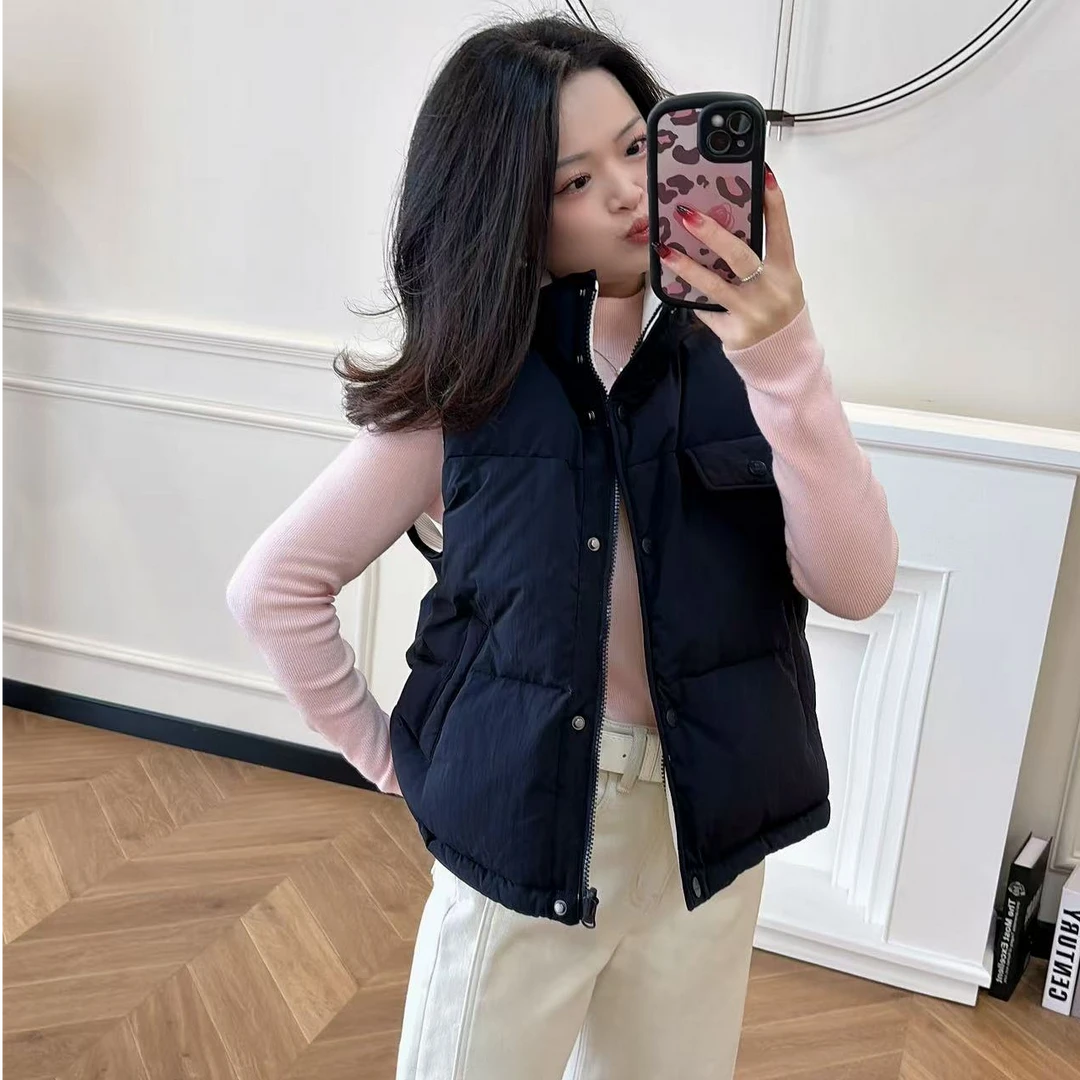 【PGXIAOM】小二定制两面穿羽绒马甲MJ5488