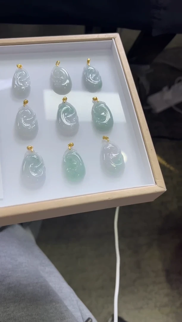 颈饰未镶嵌翡翠E14 /多样性发一件/配绳子