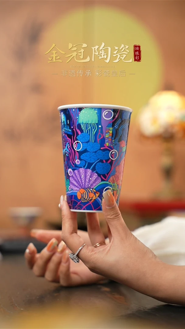 陶瓷海底世界 ·【可乐杯】
