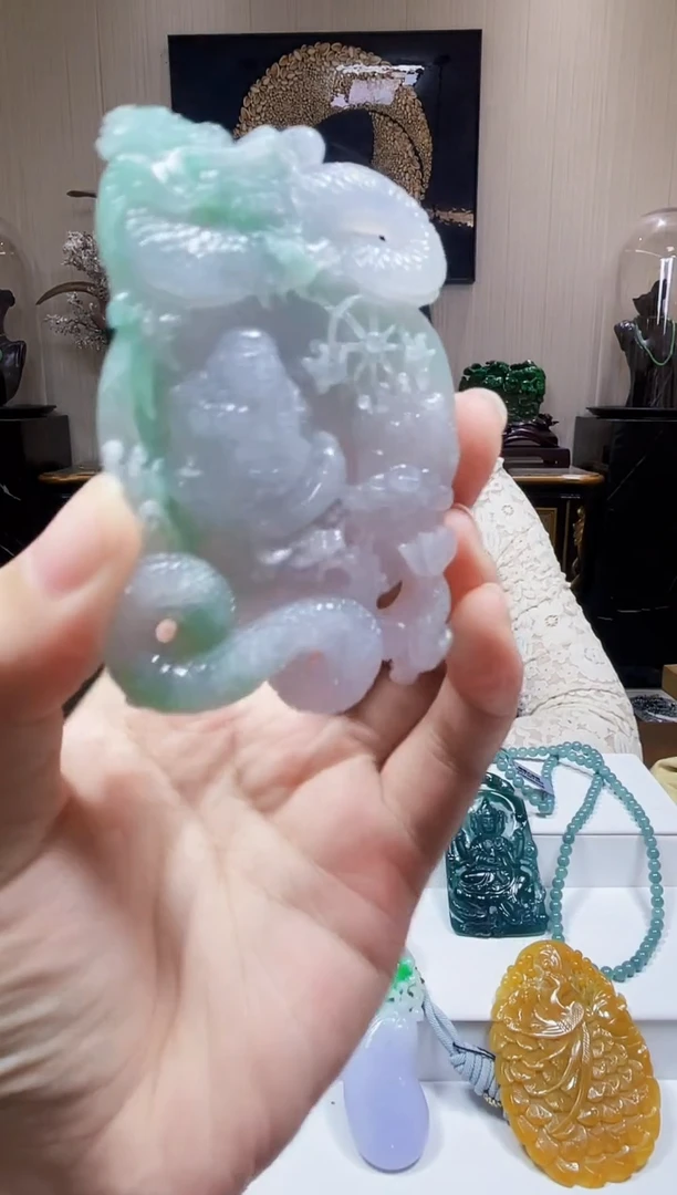 未镶嵌定制翡翠吊坠203