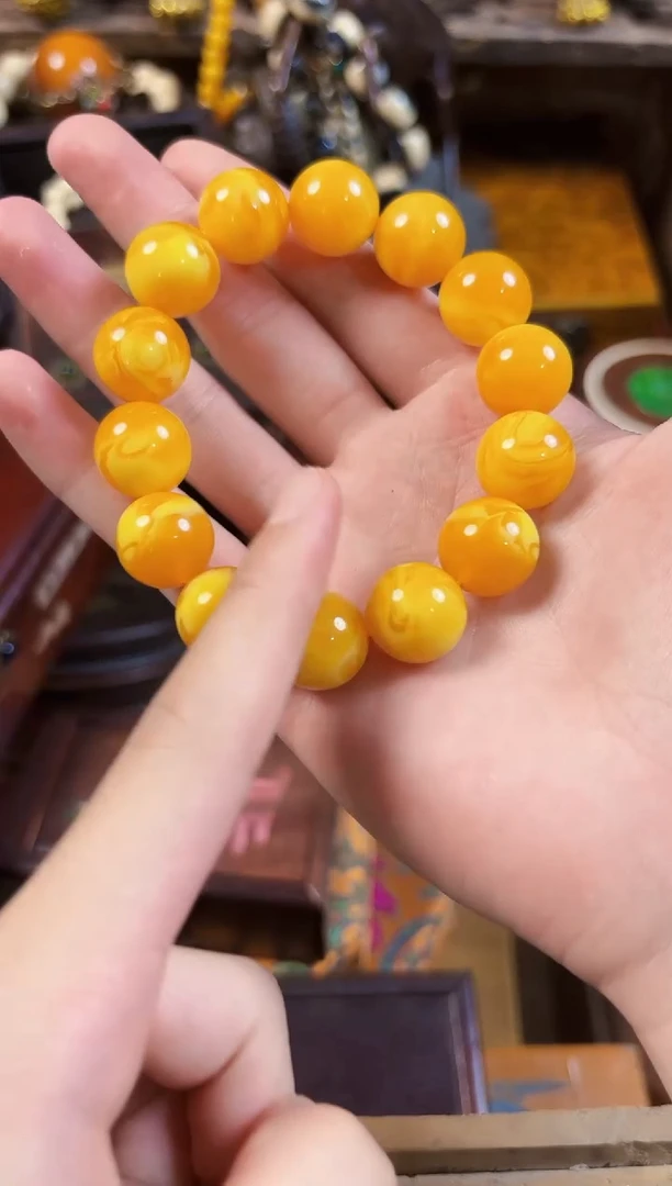 未镶嵌蜜蜡耳饰------------------