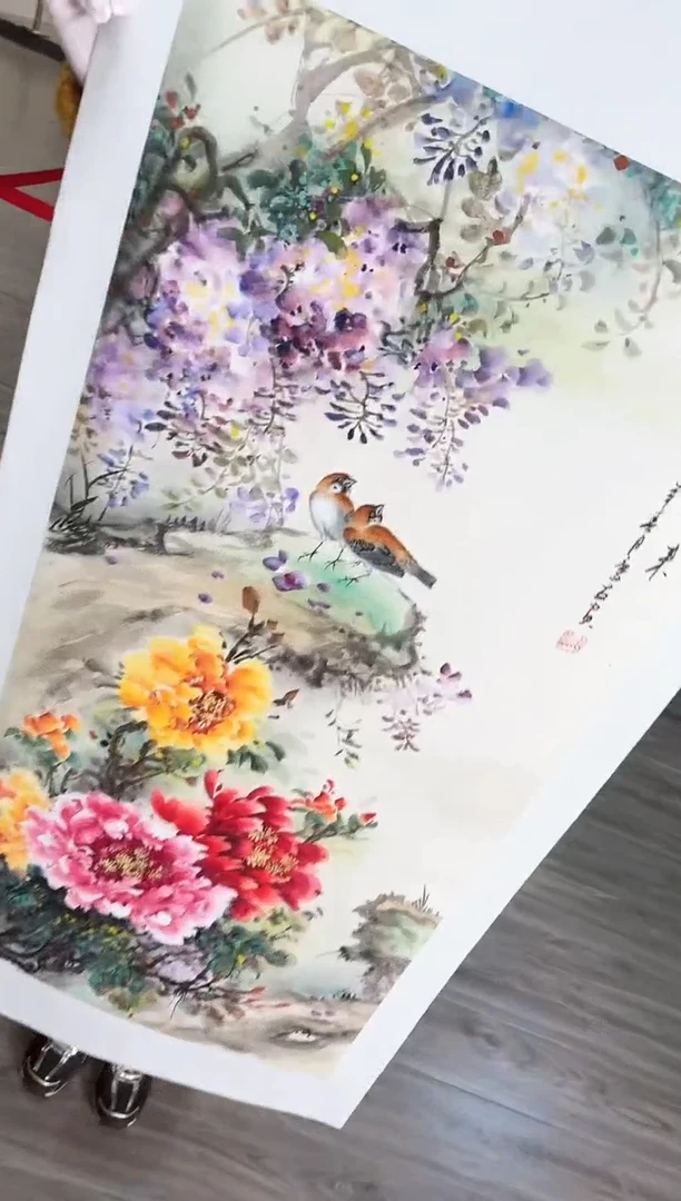 国画25赵隆轩艺术馆李庆友老师作品