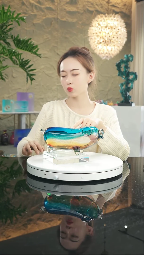 【闪购商品】瓷片设计款福猪摆件