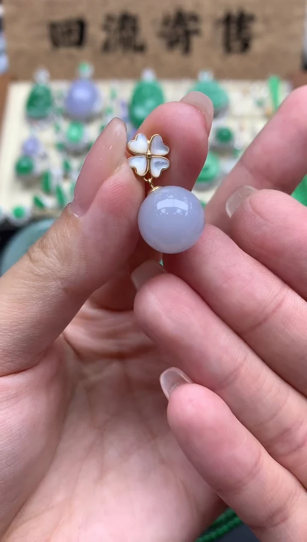 【闪购商品】翡翠颈饰18K金镶嵌146-中国好珍宝