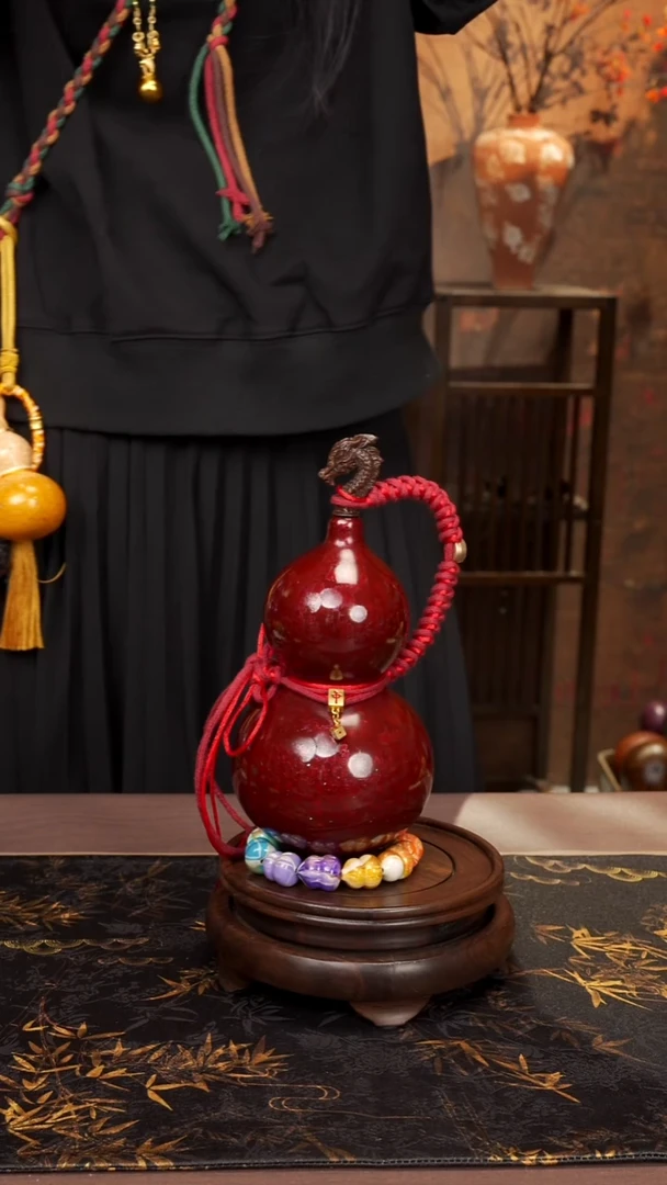 143--精品大漆酒葫芦-----368