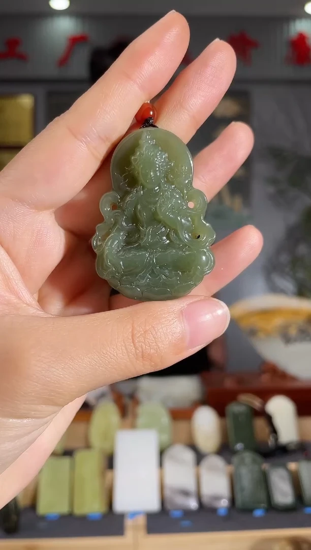 【闪购商品】和田玉颈饰未镶嵌拍一发一 多样性发货