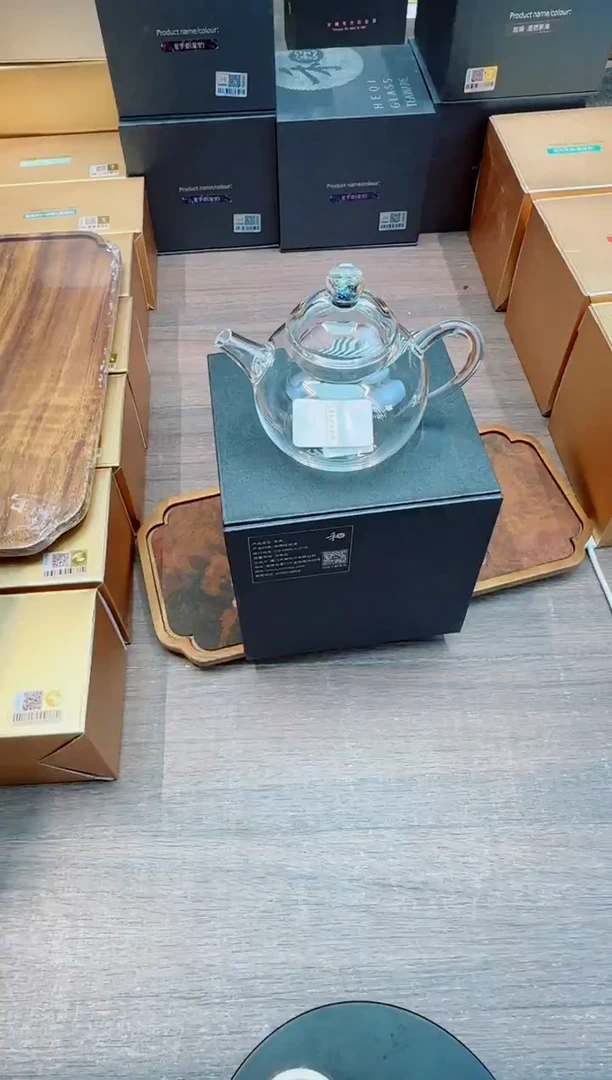 禾器金标斑斓星宇壶透明