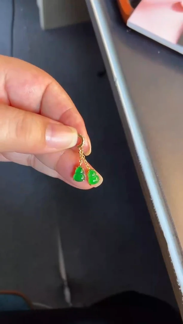 吊坠(不含链)银S925镶嵌翡翠1