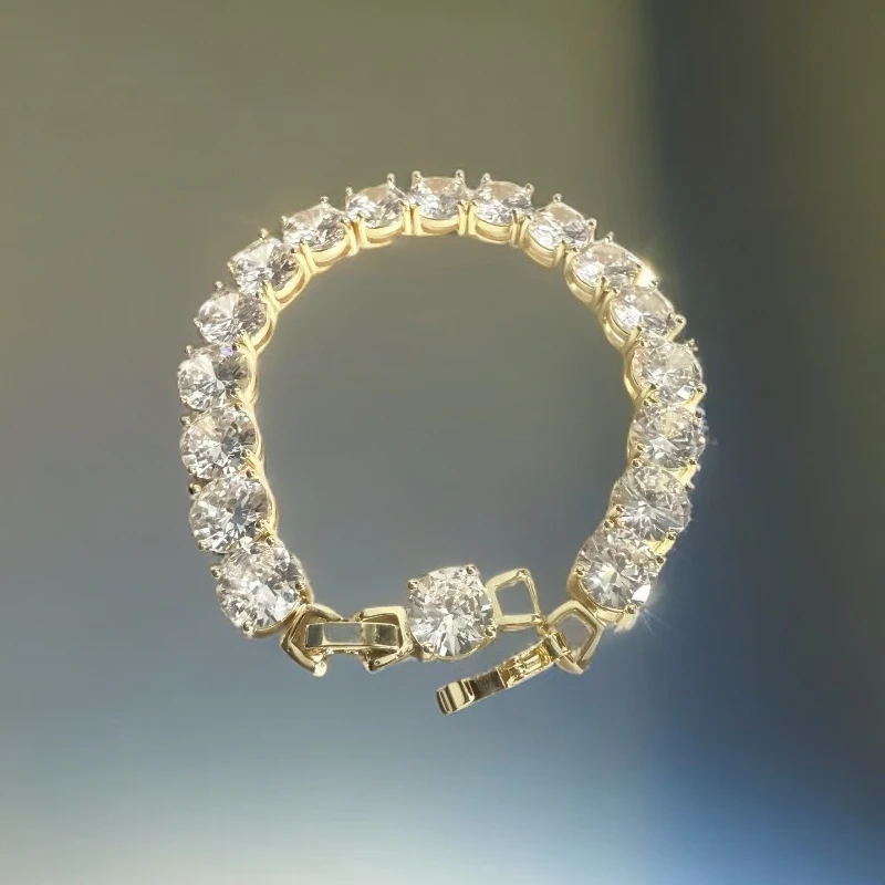 白手链四爪黄托底带延长链b80