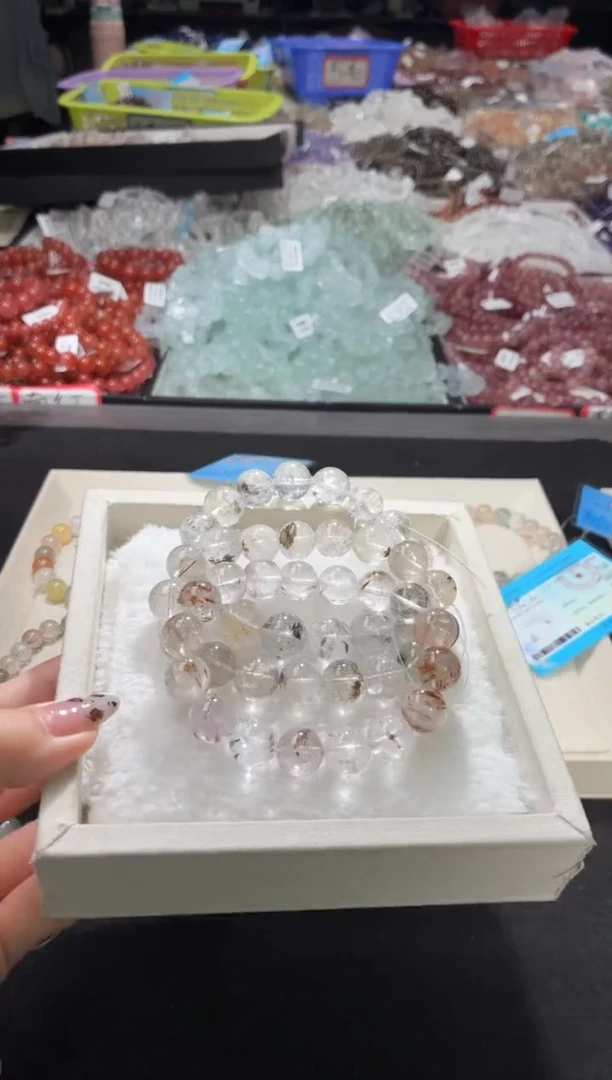 未镶嵌手链水晶448号3条 多样性发一T  12+