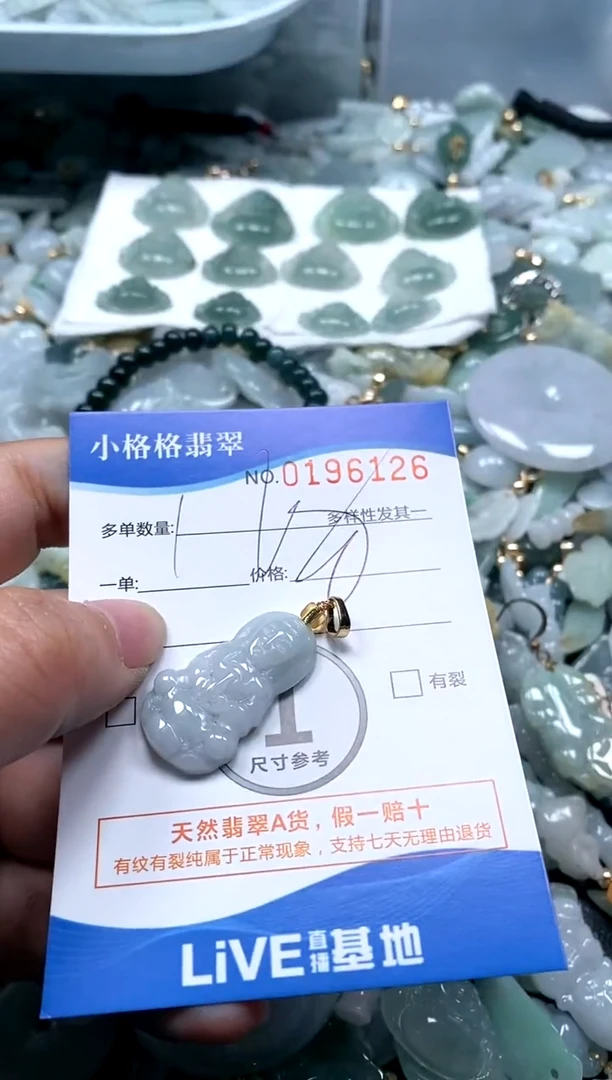 【闪购商品】翡翠颈饰未镶嵌闪购商品0196126