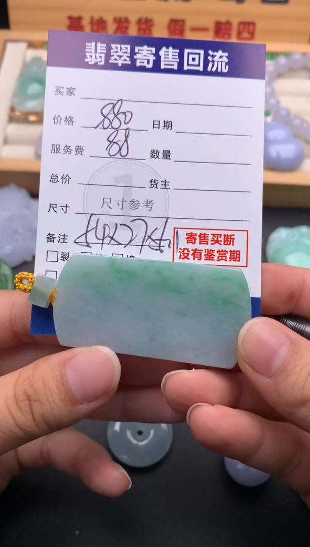 颈饰未镶嵌翡翠10144472