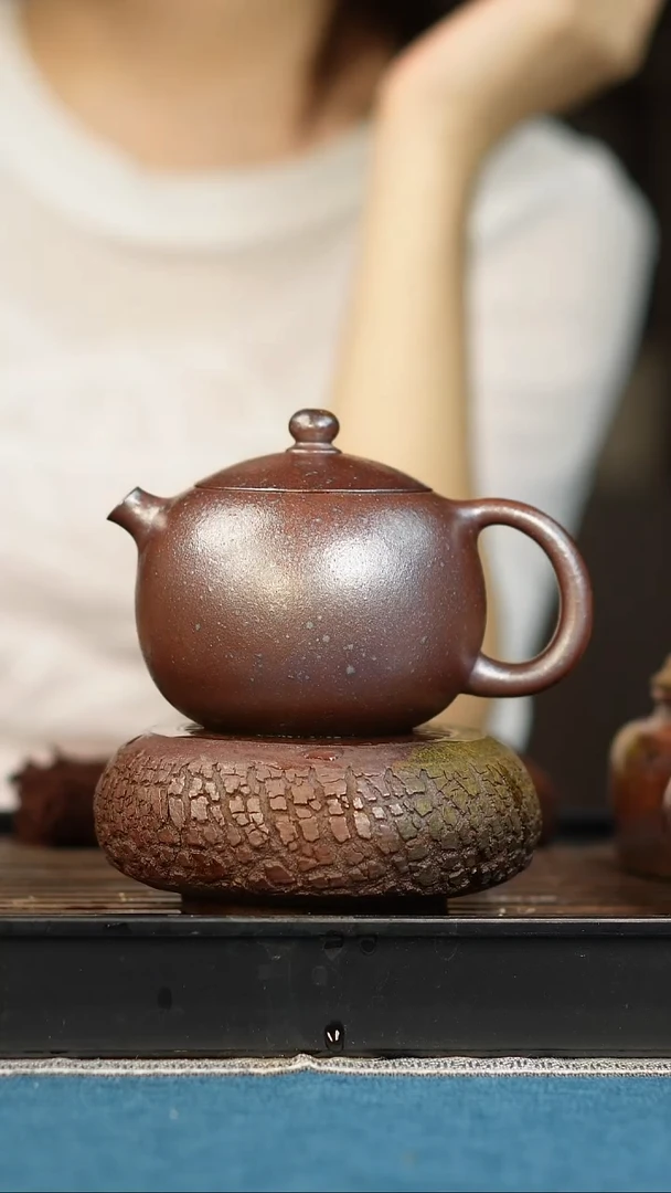 茶壶紫砂柴烧紫砂西施200cc