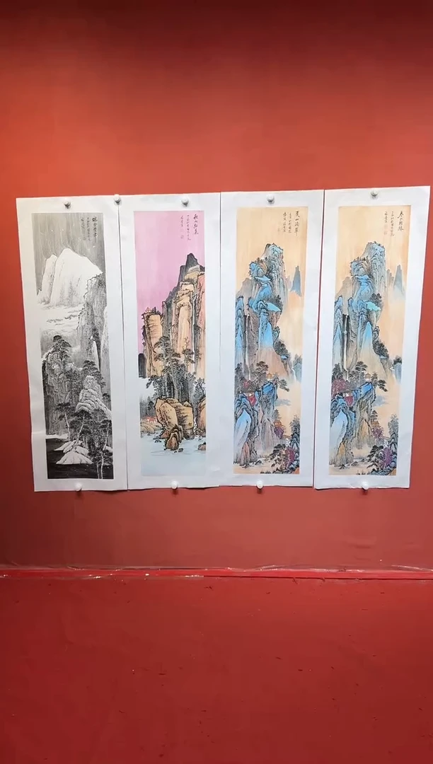 国画湖社画会/谢福堂-12-23-33