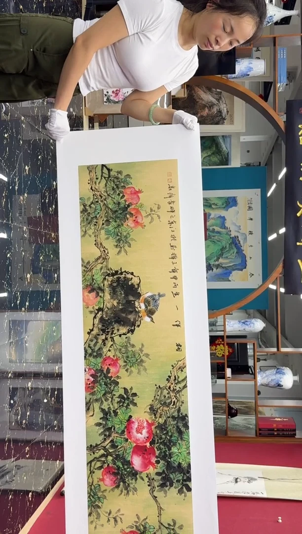 国画国画绘画山水花鸟