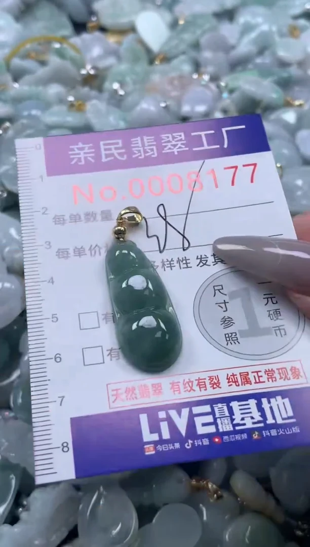 颈饰未镶嵌翡翠8177