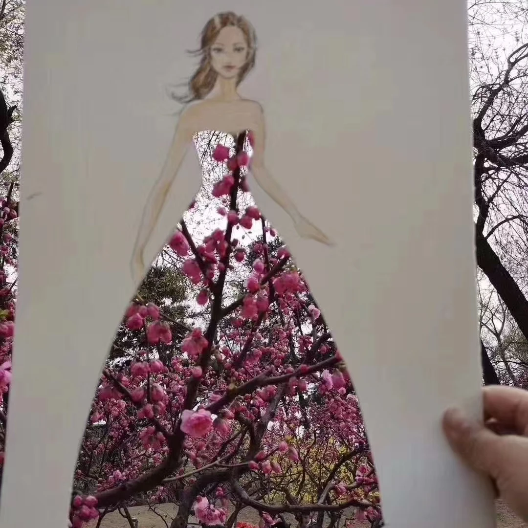 米桐服装设计色彩搭配卡纸