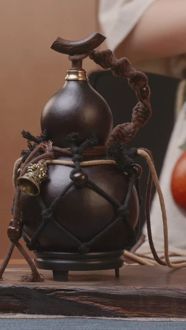 1914号精品大漆葫芦防腐防渗装水茶酒