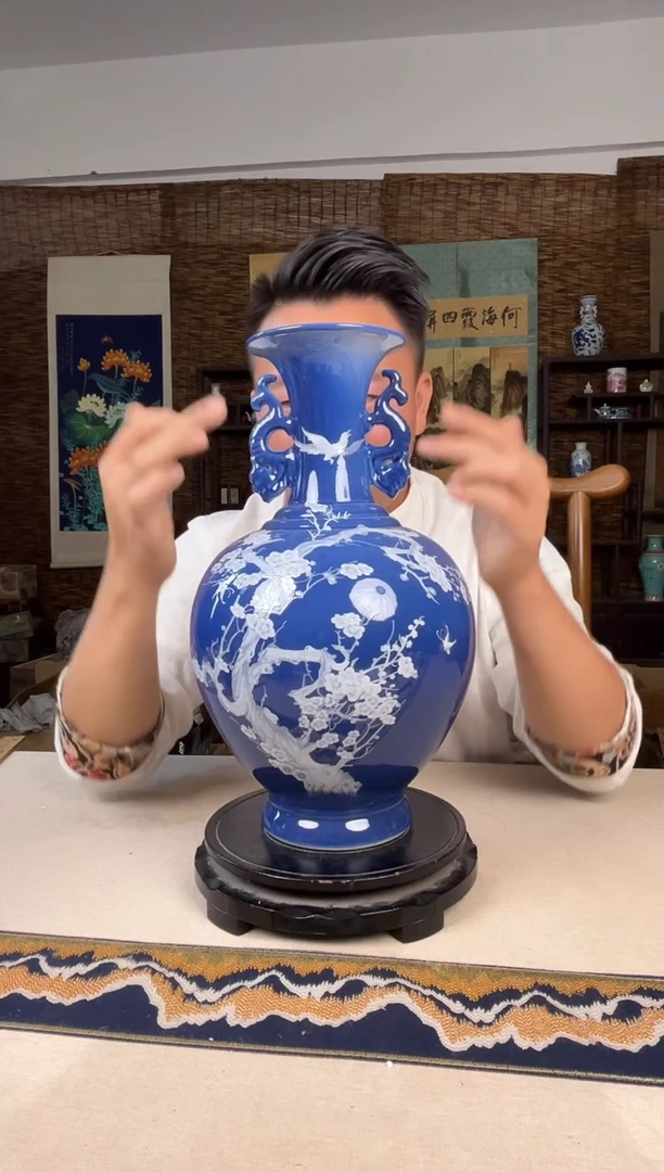 摆件瓷景德镇陶瓷摆件B525