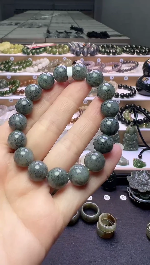 颈饰未镶嵌和田玉168号链接卡10mm