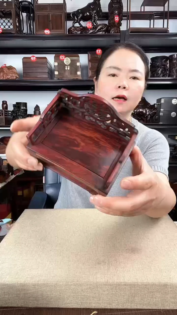木166瑕疵老李红木工艺品