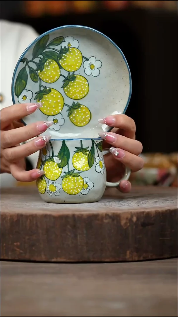 瓷片景德镇高温釉下彩（食品级）