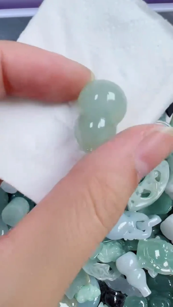 散珠翡翠306号链接，A货翡翠