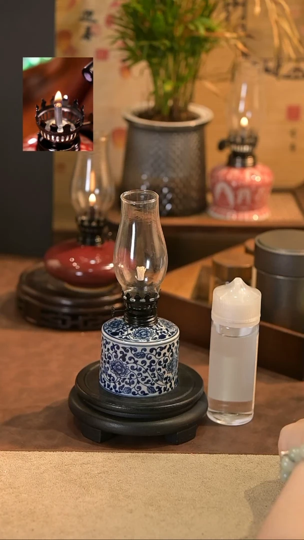 陶瓷景德镇陶瓷香薰灯摆件