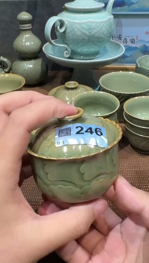 手工2才盖碗246号