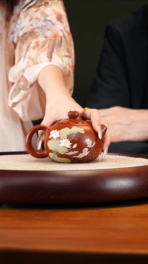 BYM50大红袍荷塘月色320cc