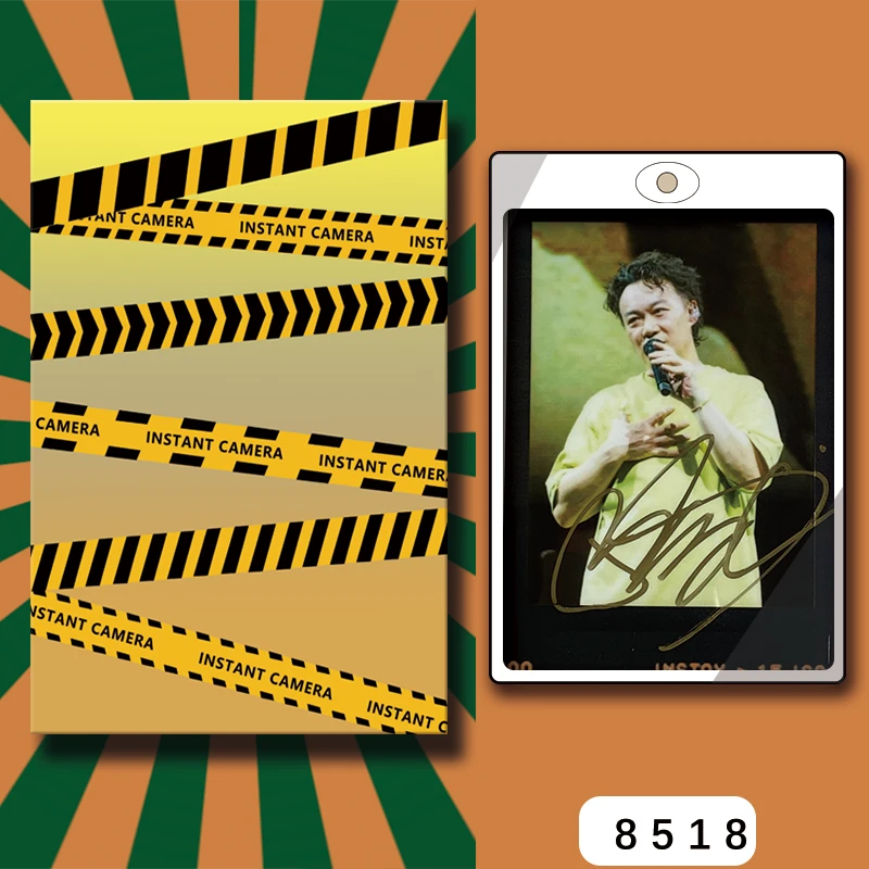 D8518【陈奕迅】 正品拍立得照片 黑金