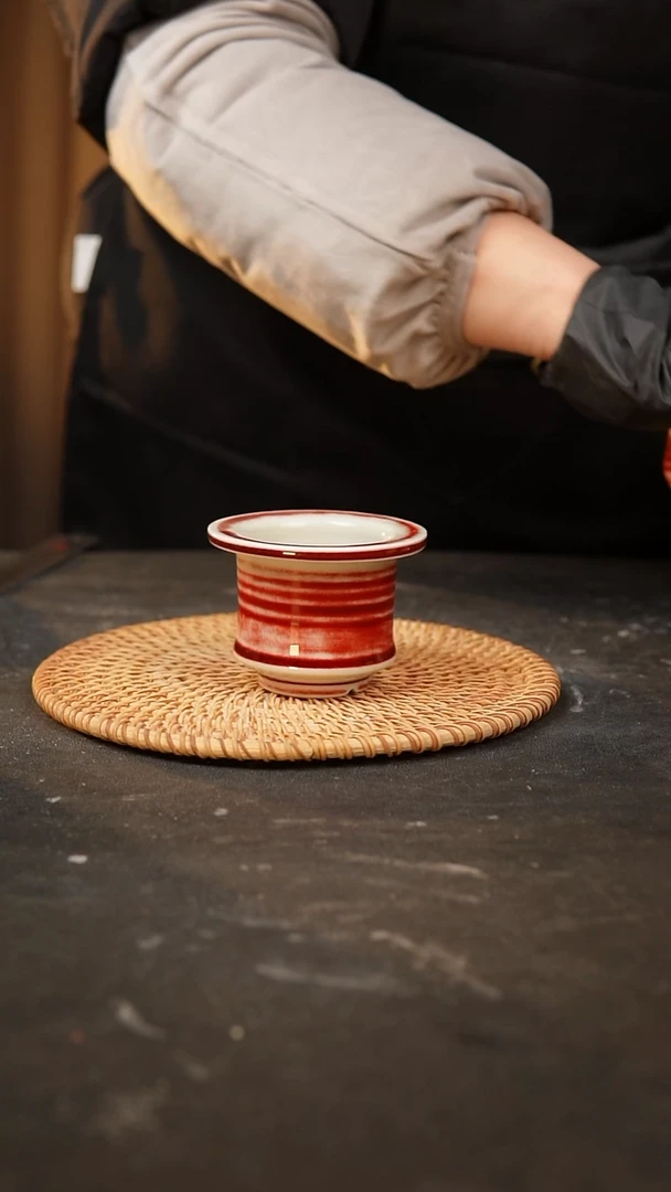 【闪购商品】瓷片190景德镇陶瓷花盆