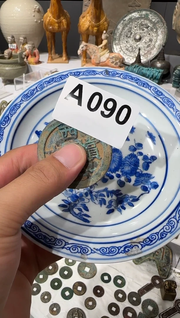瓷片店铺推荐汝窑摆件