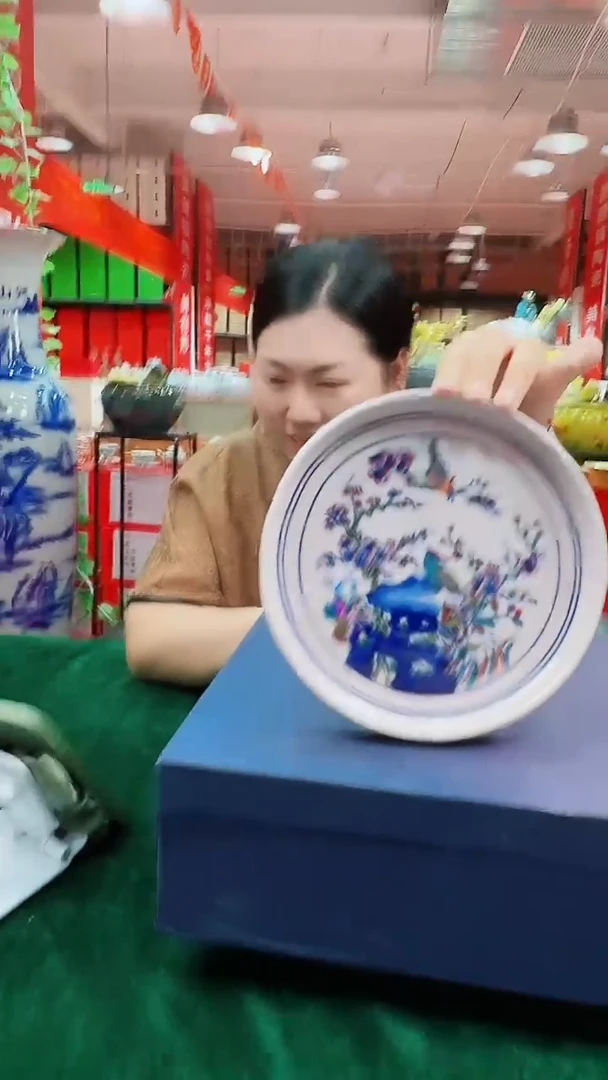 盘景德镇稀土茶盘01
