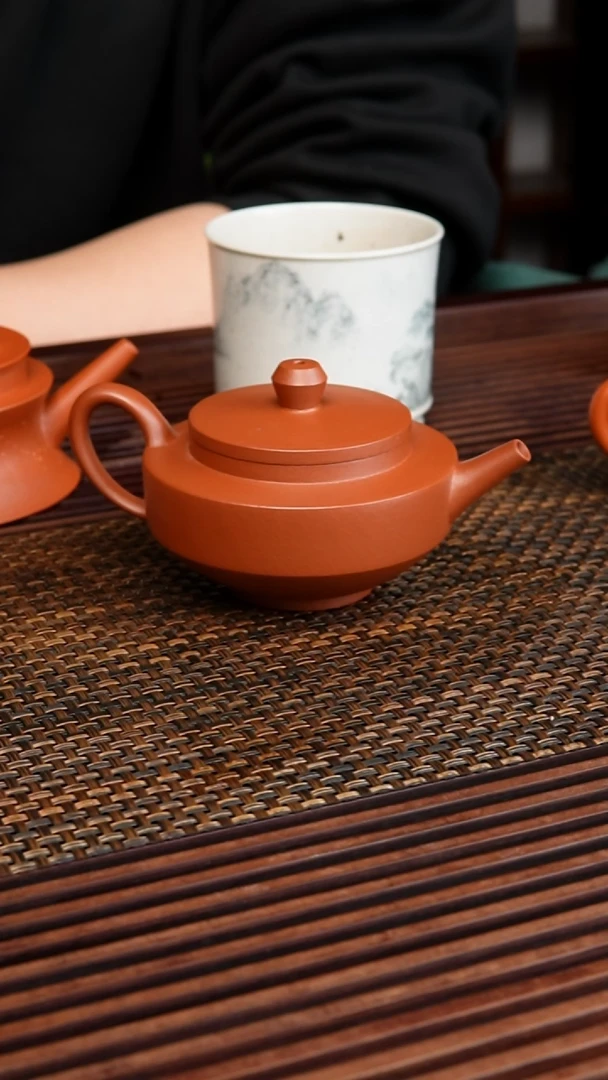 茶壶紫砂全手工中瑕钻石