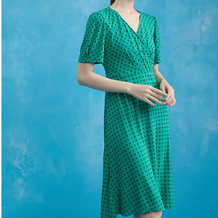 【福利专属】马天奴大码碎花显瘦时尚夏季宽松收腰VDS892DRX0