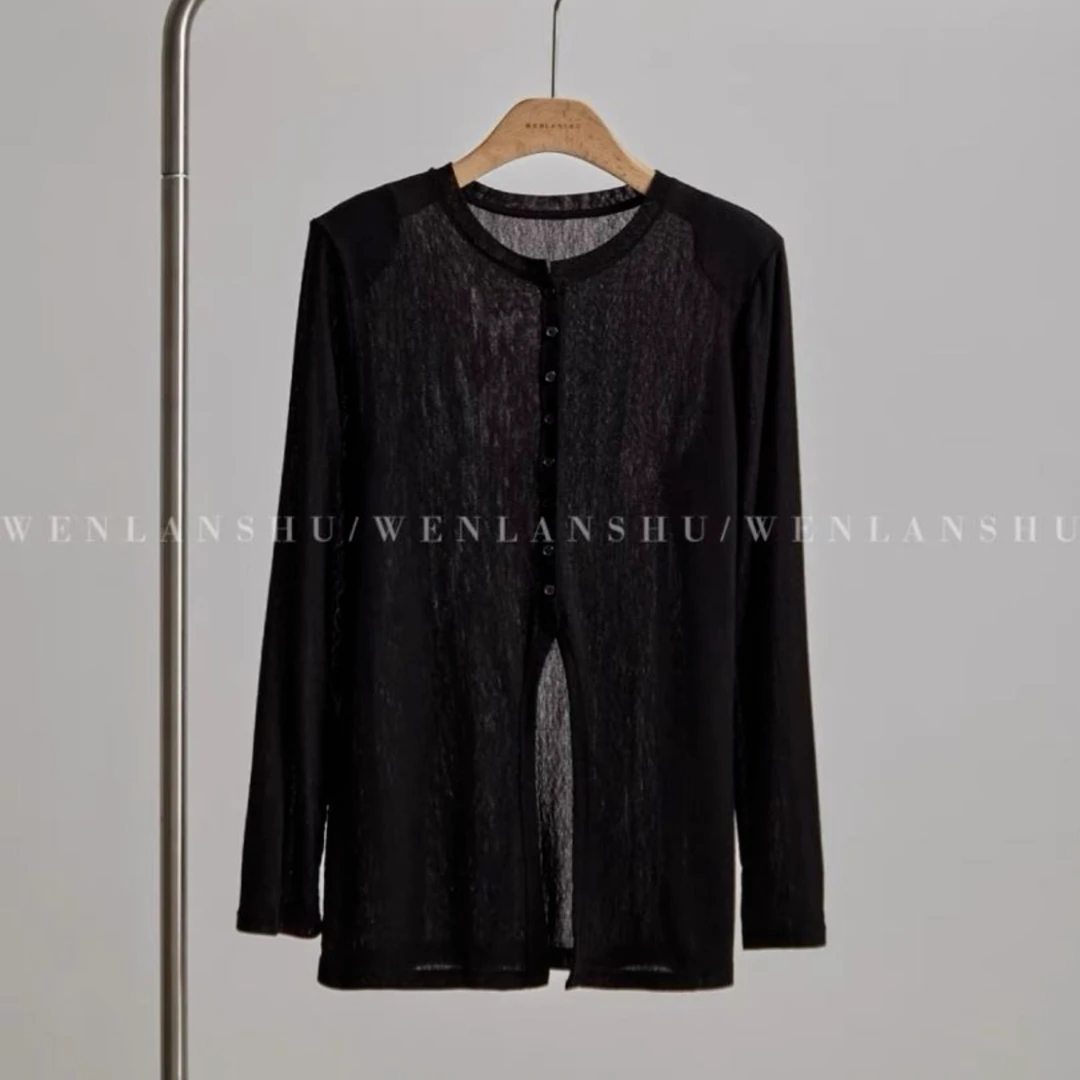 XJJ百搭春季薄款开衫D273（95009）