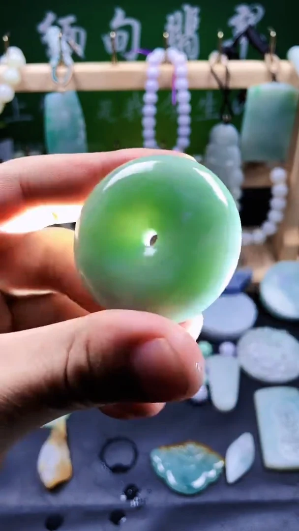 颈饰未镶嵌翡翠翡翠翡翠529