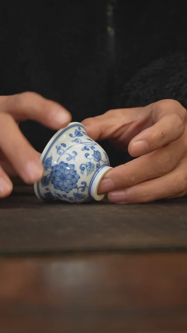瓷片柴窑青花破价福利