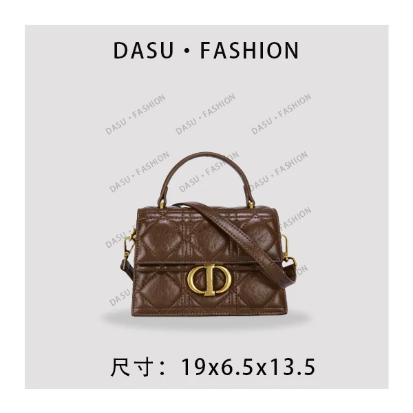 【苏总专属】GQ-1425-咖啡轻奢女士时尚气质小众腋下包斜挎包