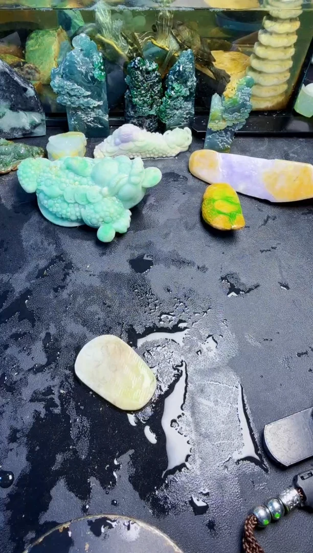 未镶嵌挂件翡翠天然翡翠005