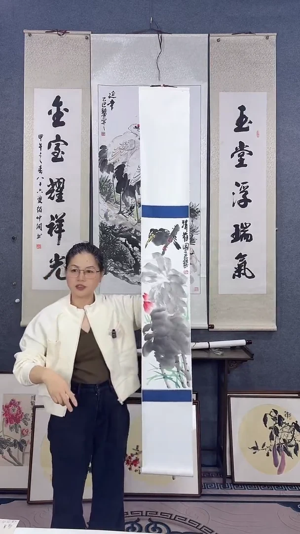 国画155*20吴铁成作品