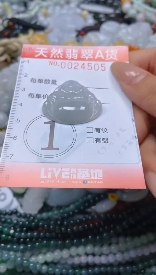 翡翠未镶嵌颈饰闪购0024505