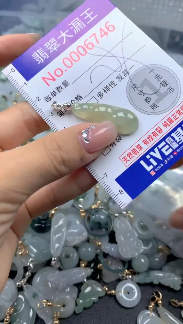 颈饰未镶嵌翡翠6746
