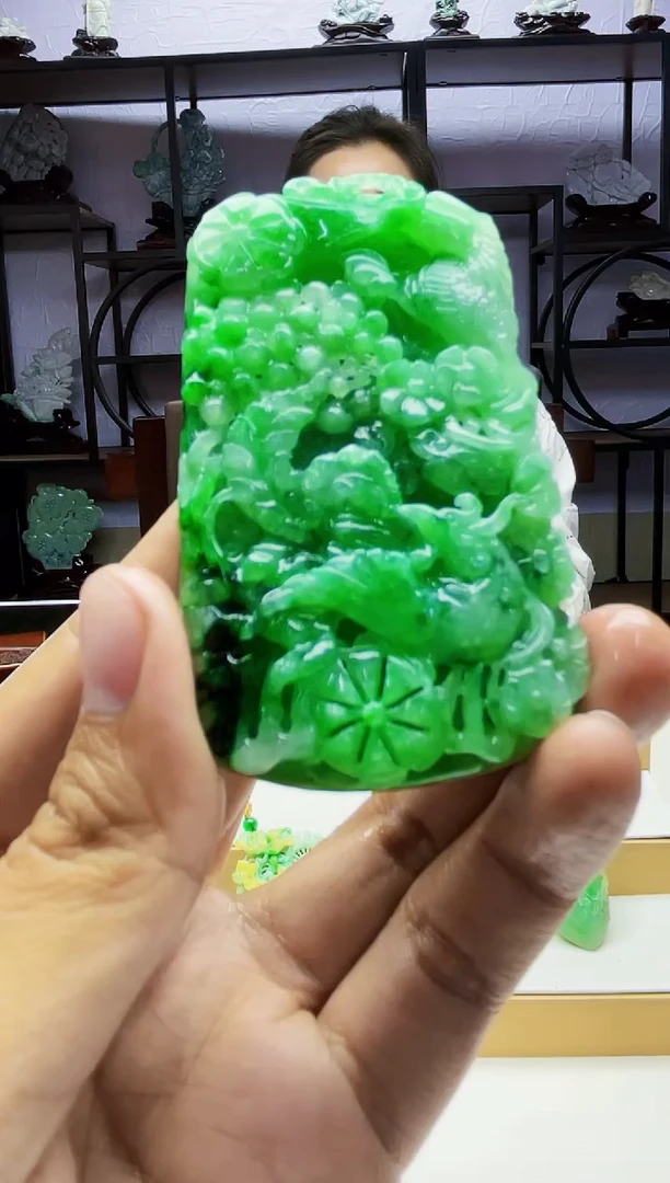 【闪购商品】定制翡翠未镶嵌毛货01180148